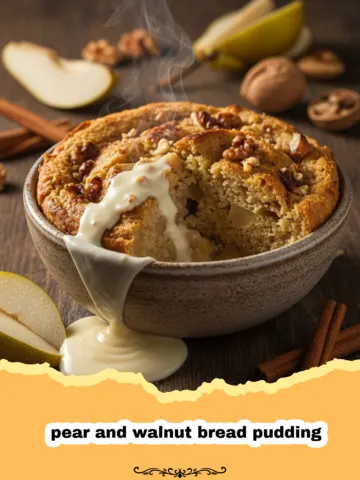 Warm and Comforting Pear and Walnut Bread Pudding 17 Warm and Comforting Pear and Walnut Bread Pudding