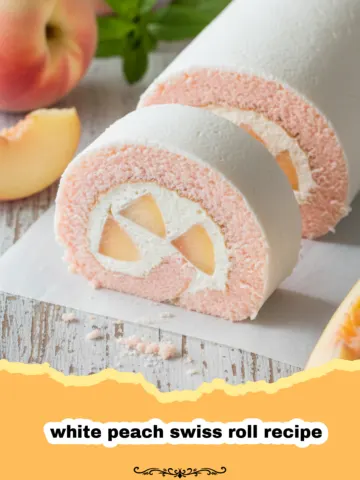 The Ultimate Airy White Peach Swiss Roll Recipe 22 The Ultimate Airy White Peach Swiss Roll Recipe
