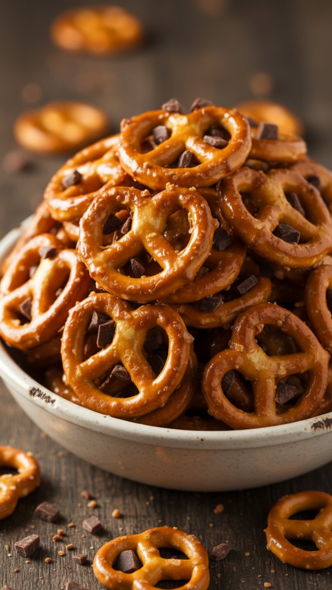 3 Ingredient Butter Toffee Pretzels Preparation