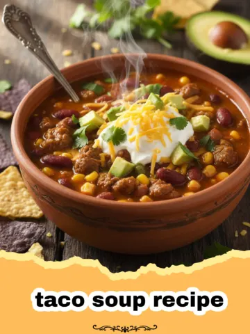 The Ultimate Hearty One-Pot Taco Soup: Your New Weeknight Hero!