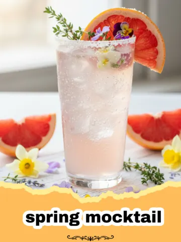 Blushing Berry Bliss: Your Perfect Spring Mocktail Recipe