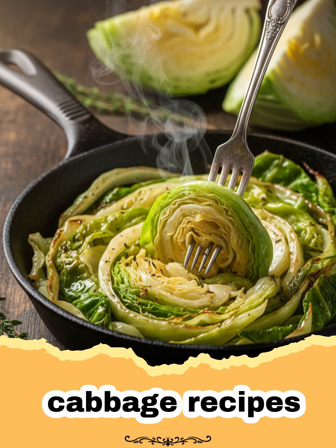 The Ultimate Braised Cabbage with Bacon and Onions: A Comforting Side Dish 3 cabbage recipes - A close-up of delicious braised cabbage with bacon and onions in a serving bowl.