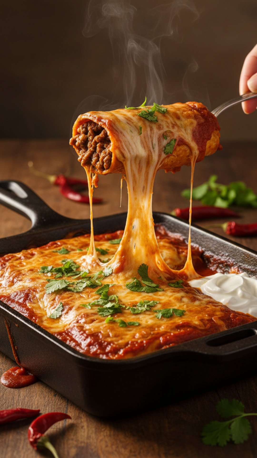 The Ultimate Comfort: Classic Chicken Enchiladas with Homemade Sauce 4 Classic Chicken Enchiladas with Homemade Sauce Preparation