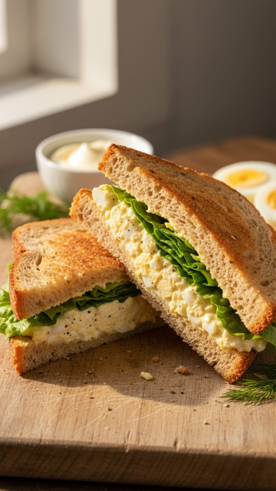 The Ultimate Creamy & Classic Egg Salad Sandwich Recipe 4 Classic Creamy Egg Salad Sandwich Preparation