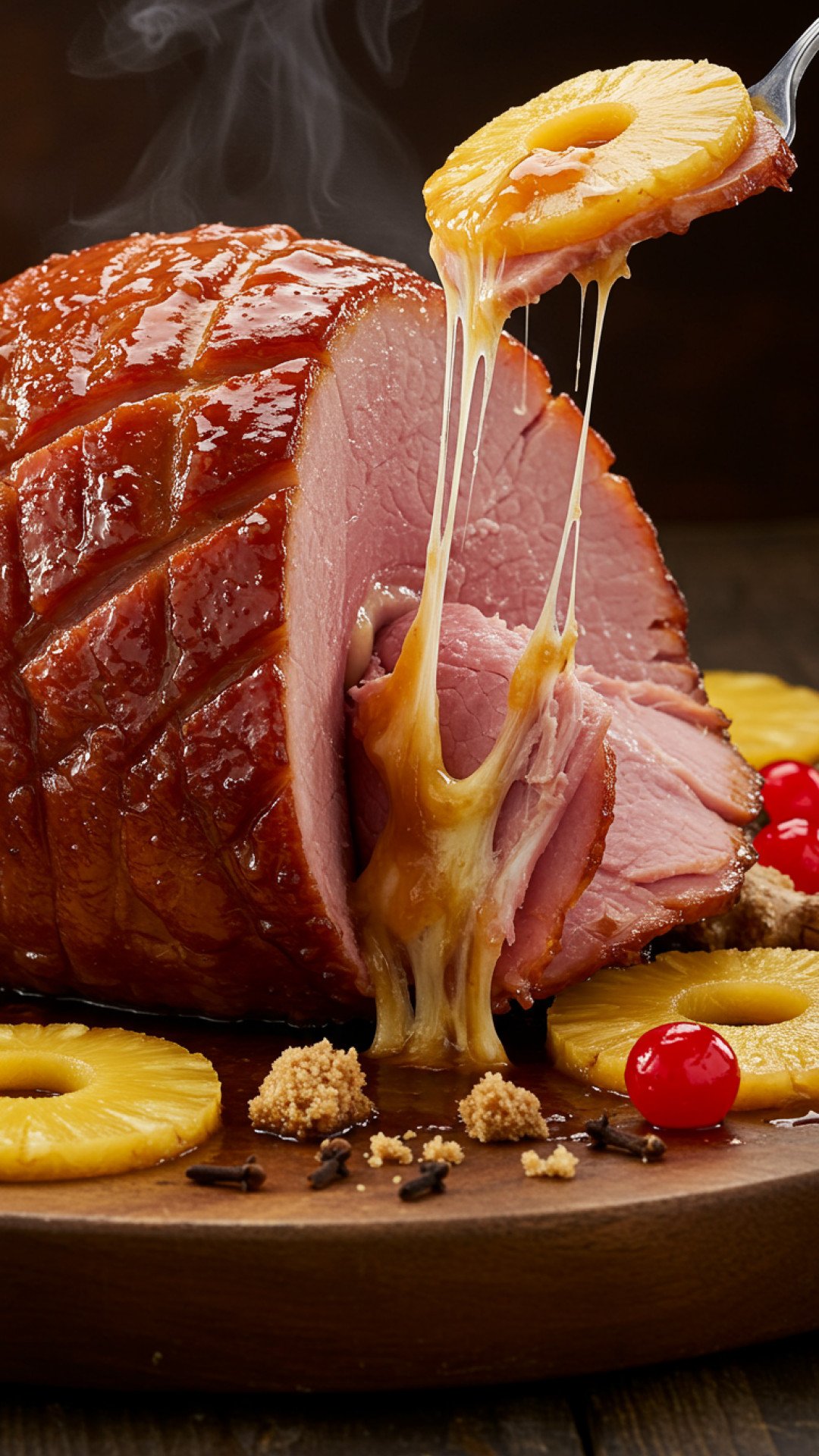 Classic Holiday Glazed Baked Ham Preparation