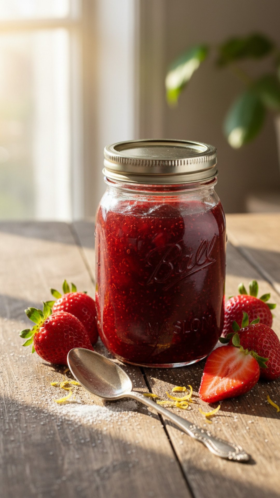 Homemade Strawberry Jam Recipe for Canning: A Summer Tradition 4 Classic Homemade Strawberry Jam Preparation