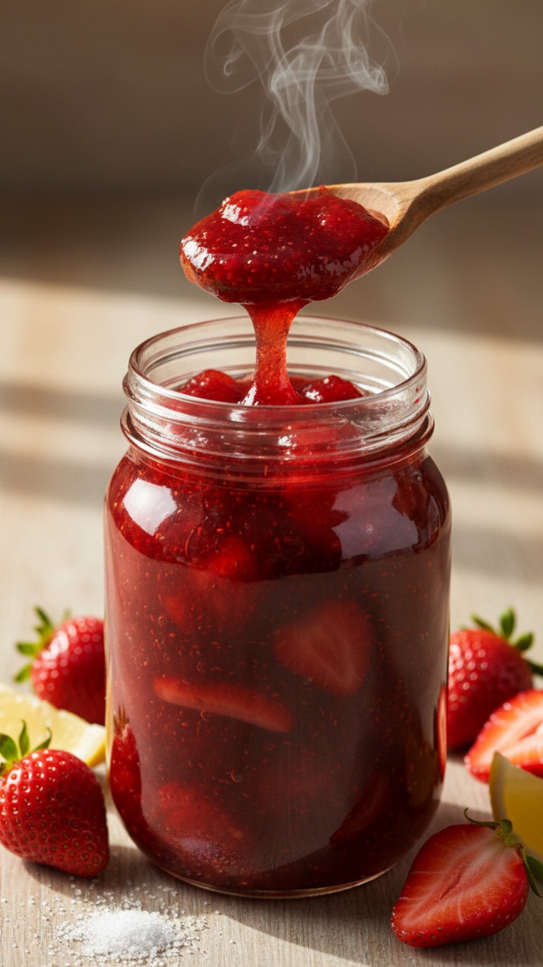 The Sweetest Taste of Summer: A Classic Homemade Strawberry Jam Recipe 4 Classic Homemade Strawberry Jam Preparation