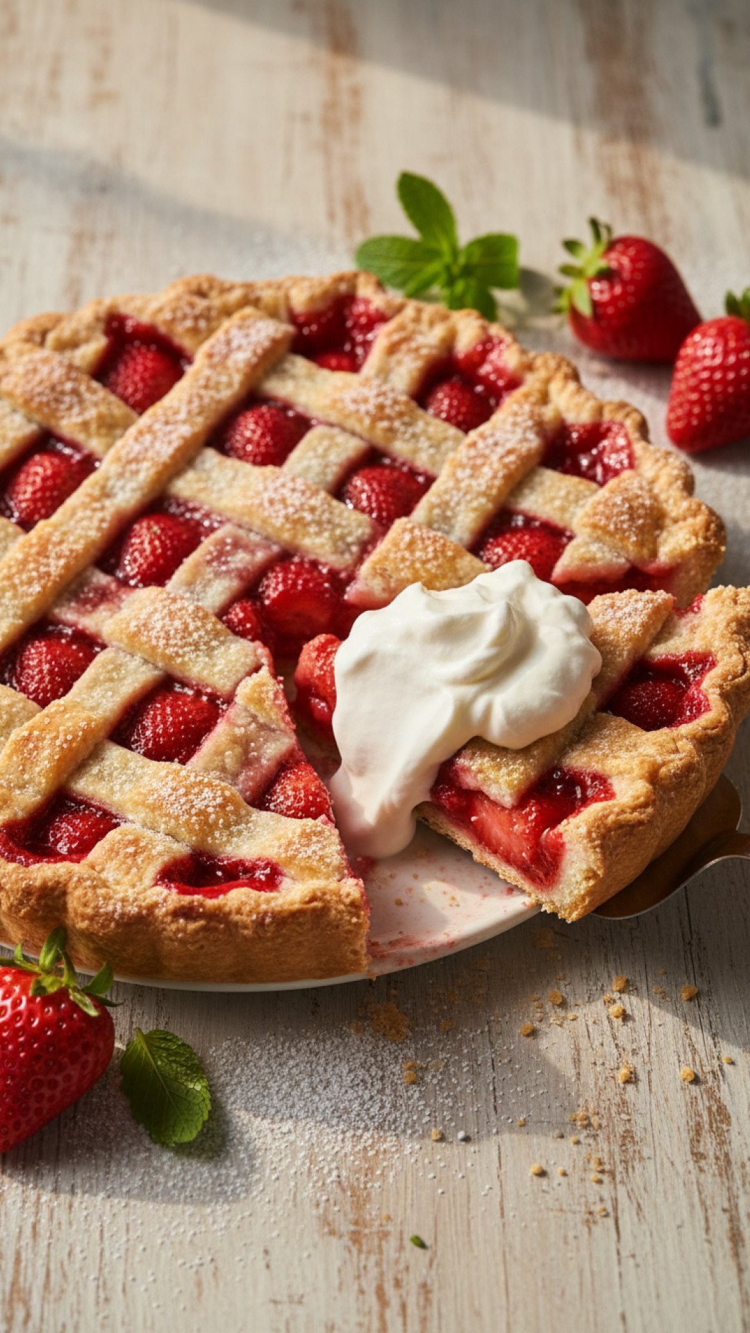Grandma's Secret: The Ultimate Old-Fashioned Strawberry Pie 4 Classic Homemade Strawberry Pie Preparation
