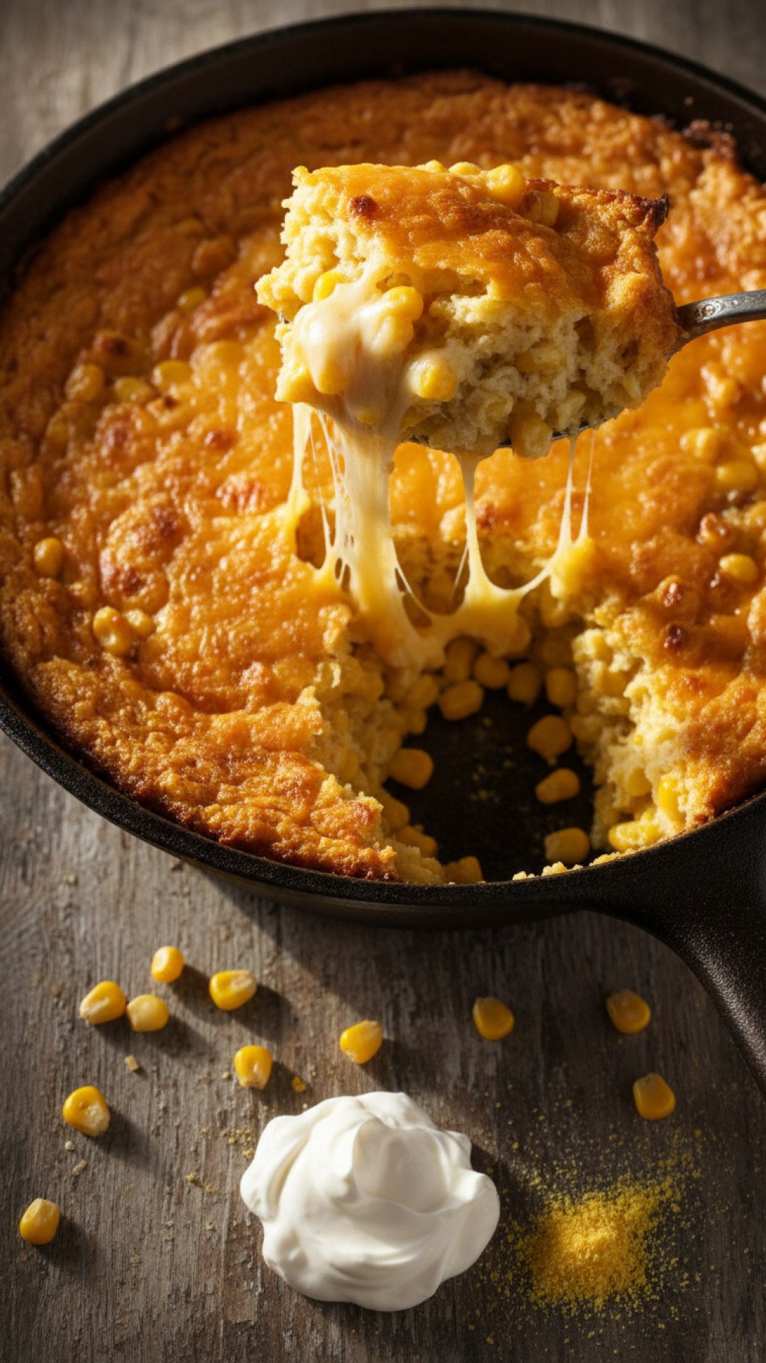 Classic Jiffy Corn Casserole Preparation