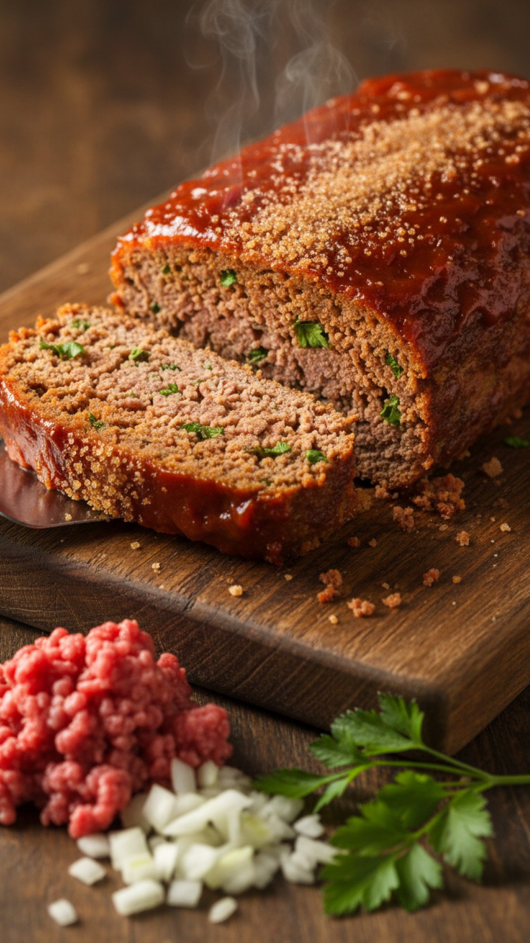 The Absolute Best Juicy Meatloaf Recipe for Home Cooks 4 Classic Juicy Homemade Meatloaf Preparation