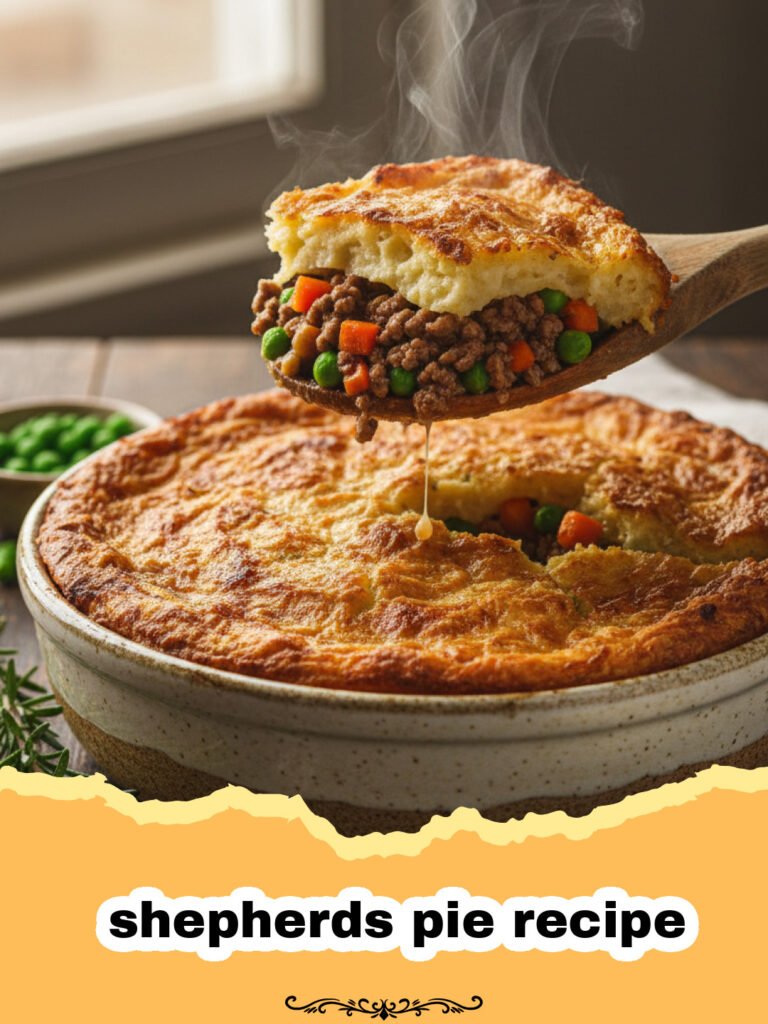 The Ultimate Comfort: Our Heartwarming Shepherds Pie Recipe 5 shepherds pie recipe - Close-up of a bubbling, golden-brown Shepherds Pie with mashed potato topping