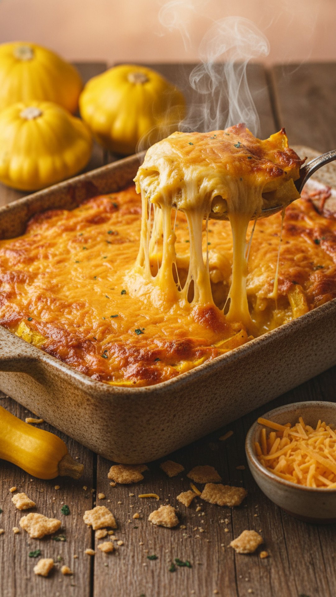 Classic Southern Squash Casserole Preparation