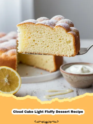The Ethereal Delight: Your Guide to the Perfect Cloud Cake Light Fluffy Dessert Recipe