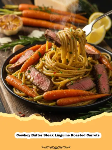 The Ultimate Cowboy Butter Steak Linguine with Roasted Carrots: A Flavor Explosion! 4 The Ultimate Cowboy Butter Steak Linguine with Roasted Carrots: A Flavor Explosion!