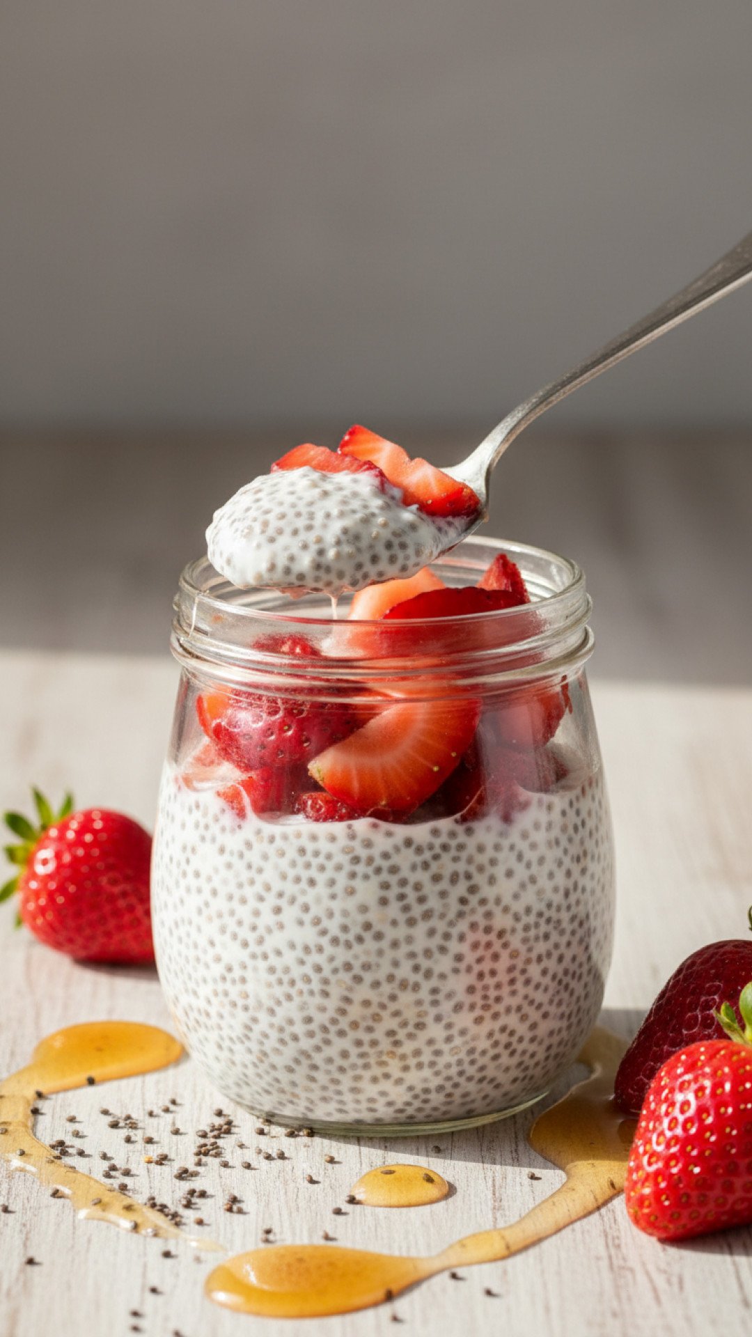 Creamy & Delicious Chia Seed Pudding Preparation