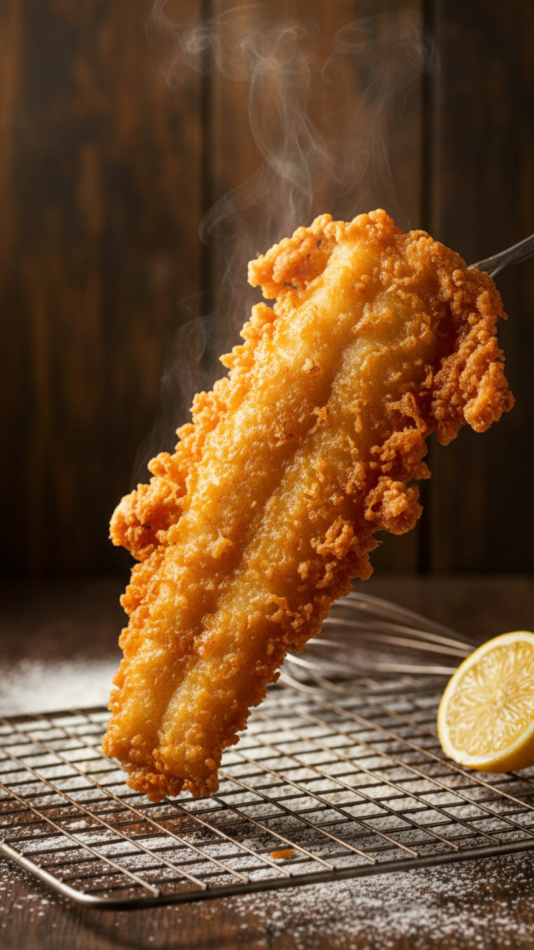 The Secret to Perfectly Crispy Long Johns Silver Style Fish & Chicken Batter at Home! 2 Crispy Long Johns Silver Style Fish & Chicken Batter Preparation