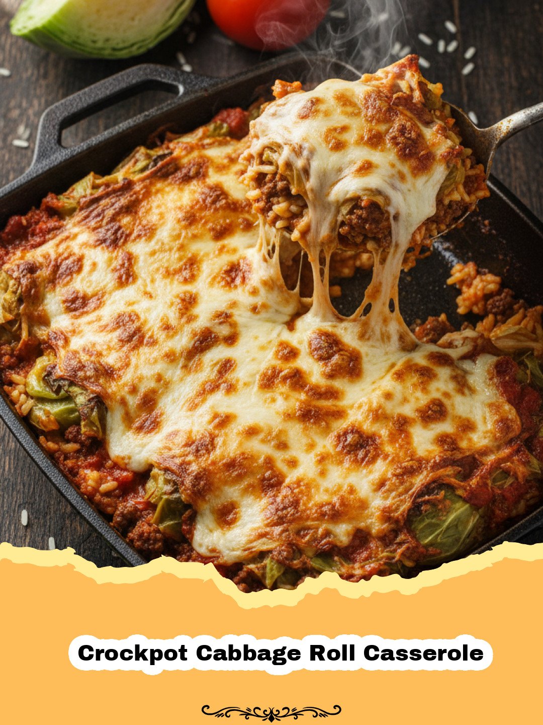 The Most Satisfying Crockpot Cabbage Roll Casserole for Busy Nights 4 Crockpot Cabbage Roll Casserole Preparation