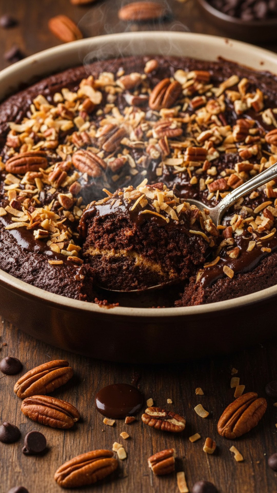 The Easiest & Most Decadent German Chocolate Dump Cake You'll Ever Make 4 Decadent German Chocolate Dump Cake Preparation
