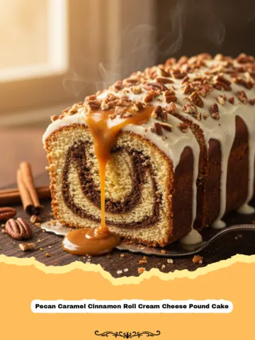 The Ultimate Pecan Caramel Cinnamon Roll Cream Cheese Pound Cake: A Decadent Delight! 23 The Ultimate Pecan Caramel Cinnamon Roll Cream Cheese Pound Cake: A Decadent Delight!