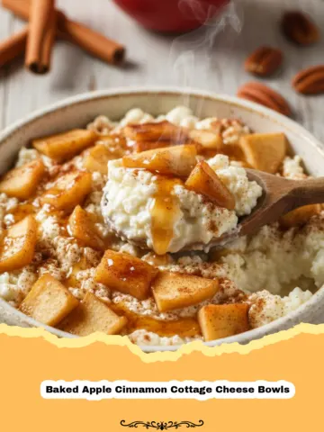 Cozy Baked Apple Cinnamon Cottage Cheese Bowls for a Wholesome Breakfast