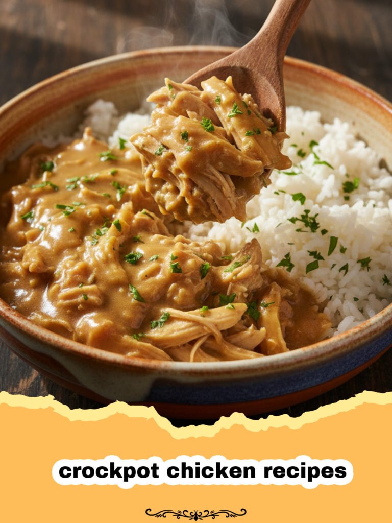 The Ultimate Creamy Herb Crockpot Chicken Recipe: Your New Weeknight Hero! 5 crockpot chicken recipes - Creamy Herb Crockpot Chicken served with mashed potatoes and fresh parsley.