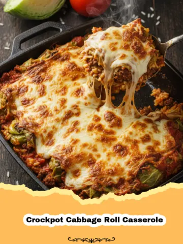The Ultimate Comfort: Easy Crockpot Cabbage Roll Casserole for Busy Weeknights