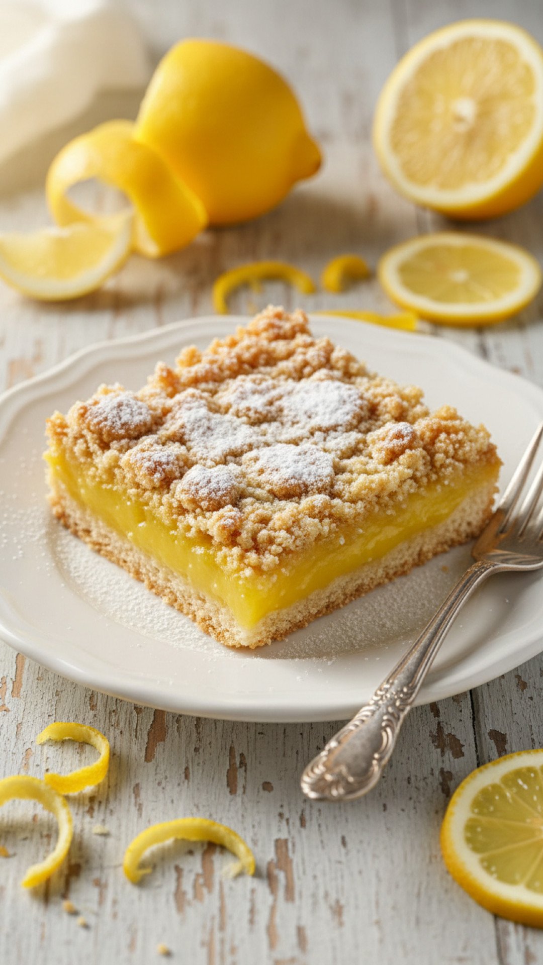 Easy 2 Ingredient Cake Mix Lemon Bars Preparation