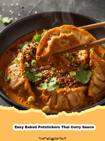 Baked Potsticker Nirvana: Easy Thai Curry Sauce Fusion! 11 Baked Potsticker Nirvana: Easy Thai Curry Sauce Fusion!