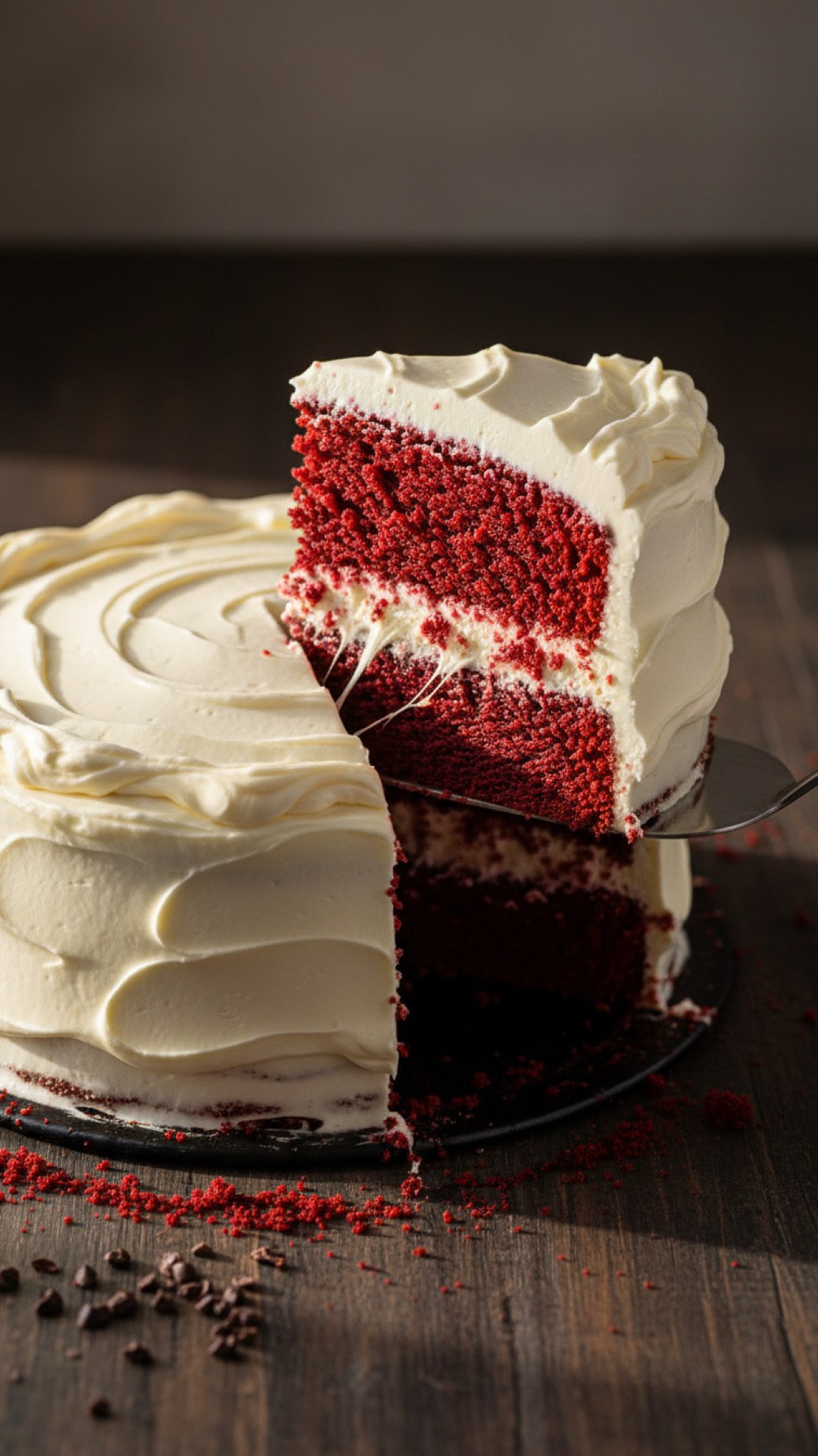 Easy Classic Red Velvet Cake Preparation