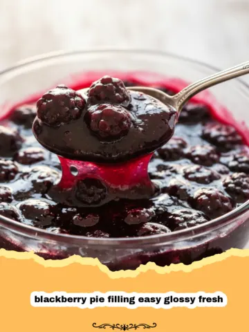 The Ultimate Easy & Glossy Fresh Blackberry Pie Filling for Perfect Pies Every Time