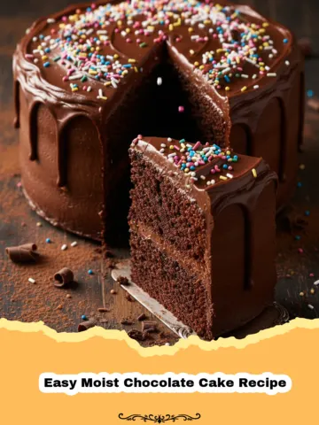 The Ultimate Easy Moist Chocolate Cake: A Foolproof Recipe for Decadent Perfection! 2 The Ultimate Easy Moist Chocolate Cake: A Foolproof Recipe for Decadent Perfection!