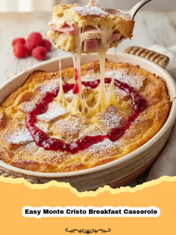 Indulge in Brunch Bliss: The Easy Monte Cristo Breakfast Casserole