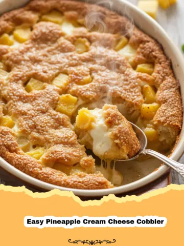 Sweet Sunshine: The Easiest Pineapple Cream Cheese Cobbler Recipe! 15 Sweet Sunshine: The Easiest Pineapple Cream Cheese Cobbler Recipe!