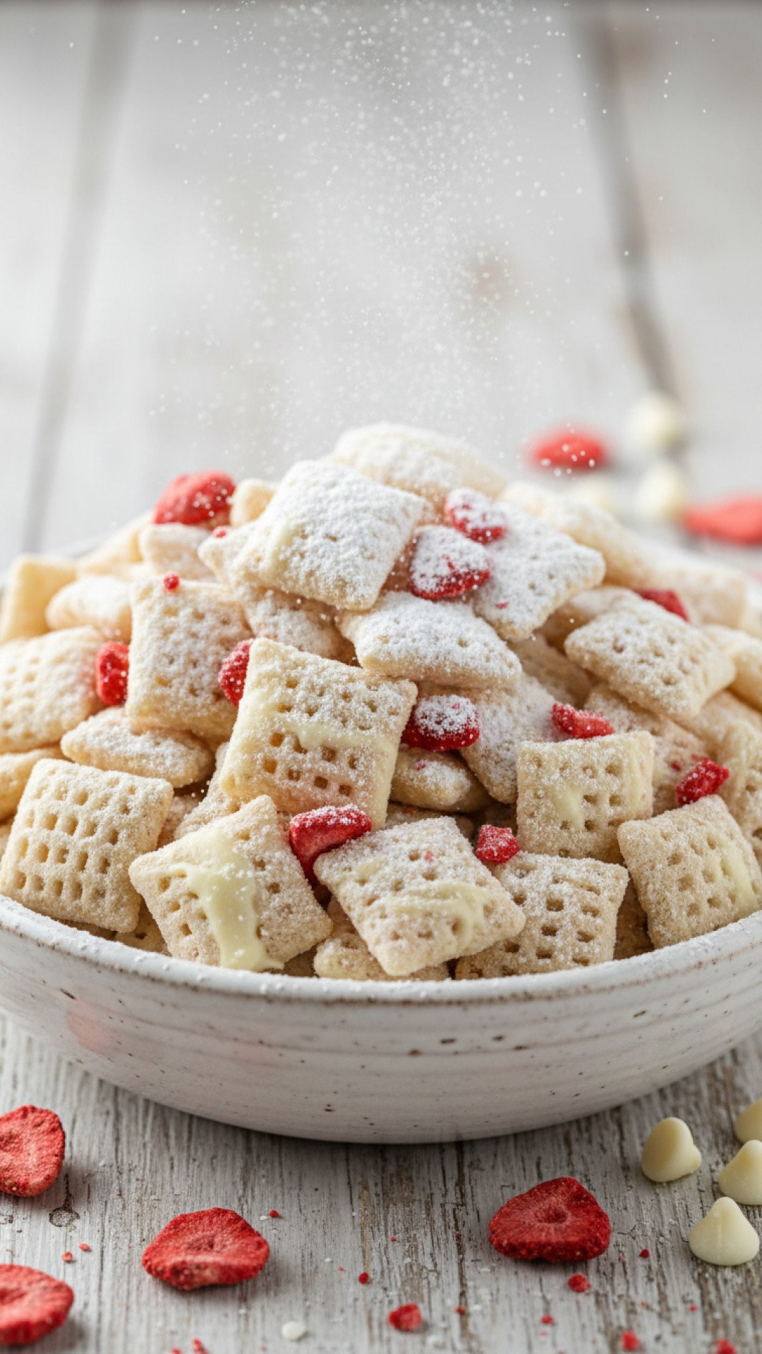 Dreamy & Delicious: Easy Strawberry Shortcake Puppy Chow Recipe 4 Easy Strawberry Shortcake Puppy Chow Preparation