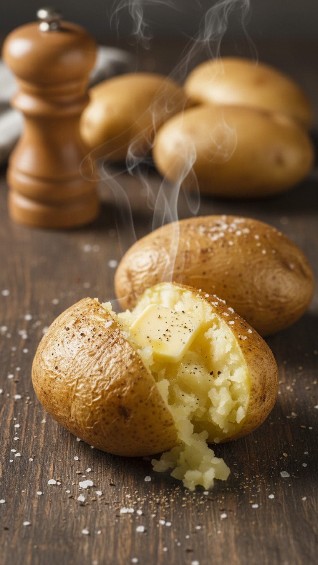 Effortless Crock Pot Baked Potatoes Preparation