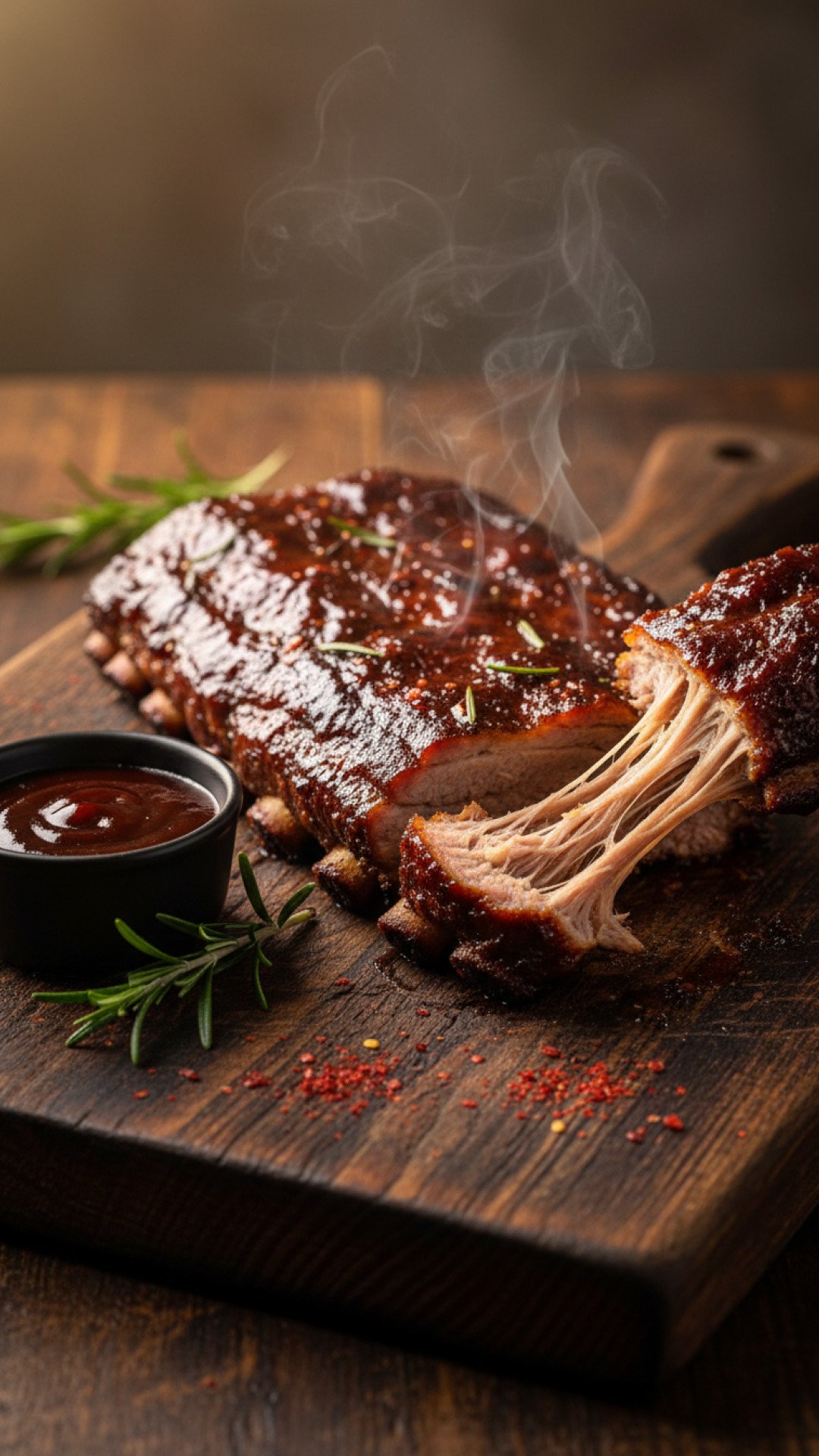 Fall Off the Bone Oven Baked BBQ Ribs Preparation