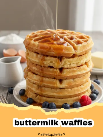 The Ultimate Guide to Perfectly Fluffy Buttermilk Waffles