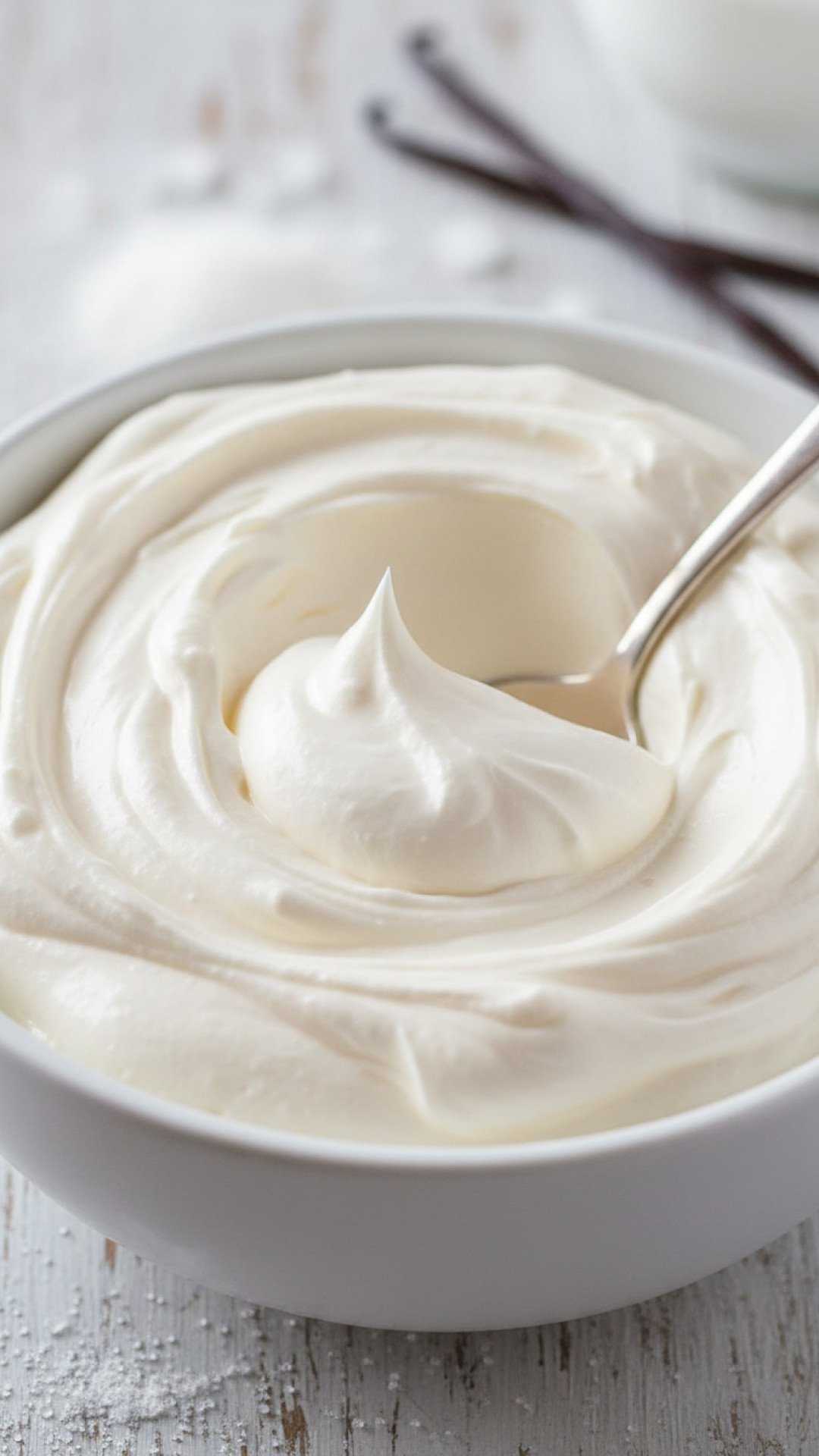Fluffy Less Sweet Ermine Frosting Preparation