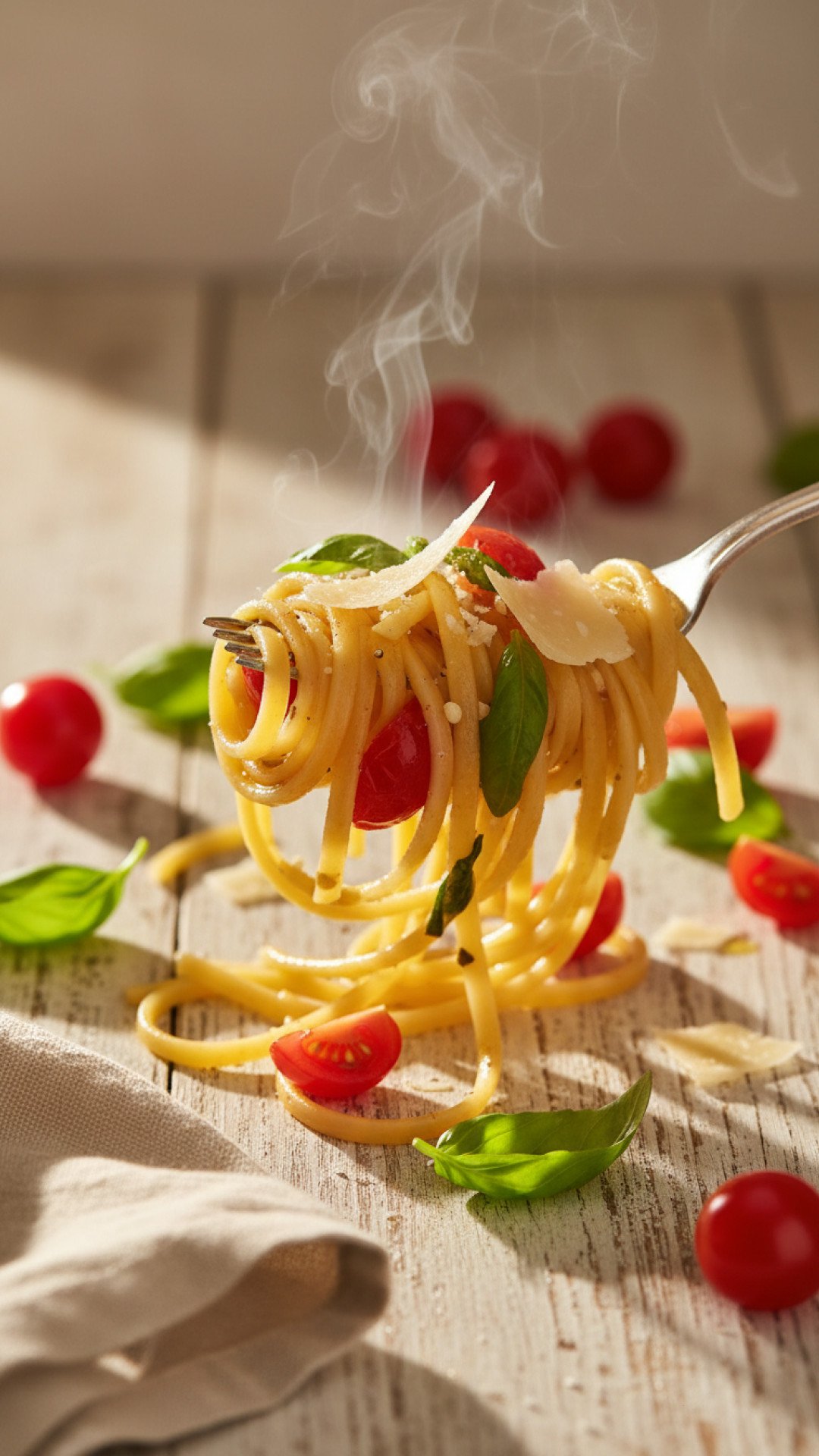 The Ultimate Fresh Summer Pasta with Burst Cherry Tomatoes and Basil 4 Fresh Summer Pasta with Burst Cherry Tomatoes and Basil Preparation