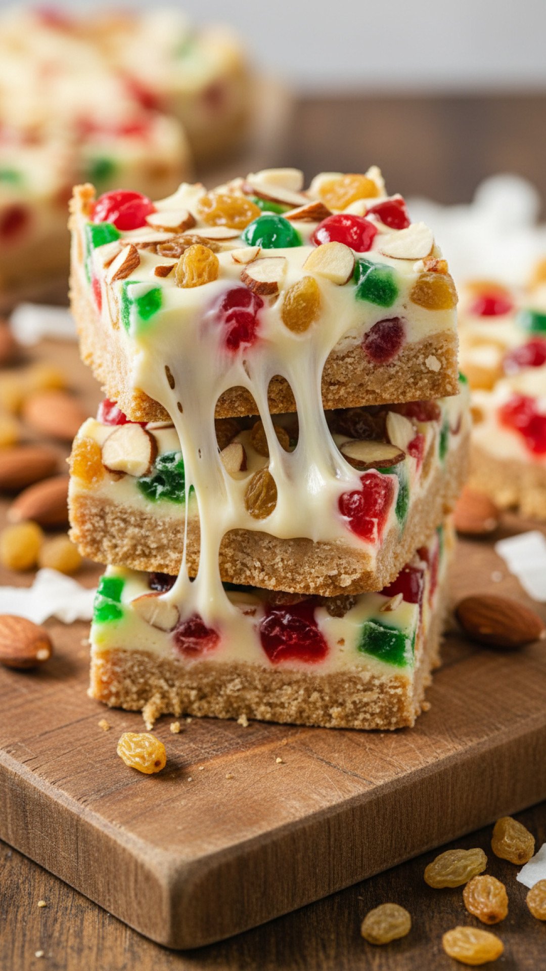 Fruit Cake Magic Bars Recipe Preparation