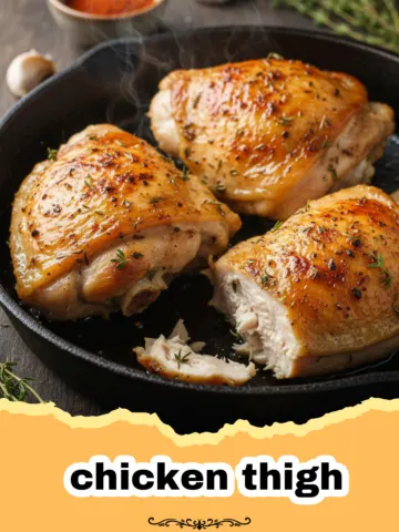 Ultimate Crispy Baked Garlic Herb Chicken Thighs