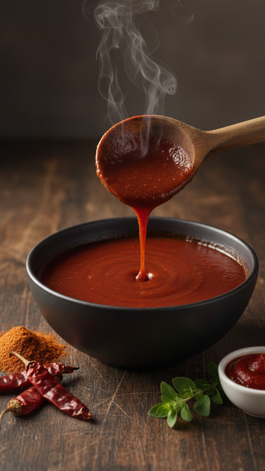 Homemade Enchilada Sauce Preparation