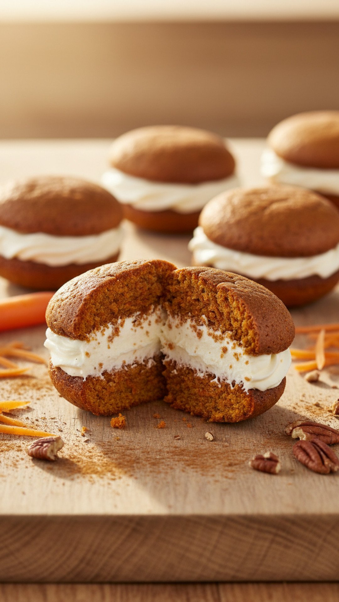 The Ultimate Guide to Delicious Carrot Cake Whoopie Pies 4 Irresistible Carrot Cake Whoopie Pies with Cream Cheese Frosting Preparation