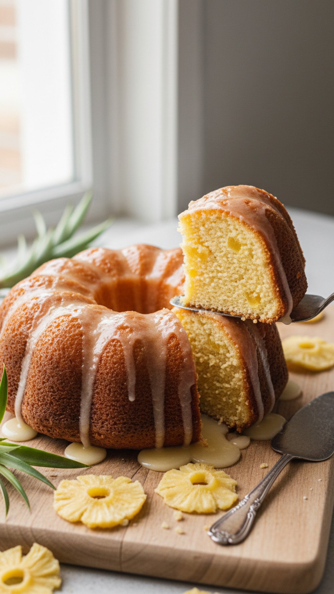 Irresistibly Moist Pineapple Pound Cake Preparation