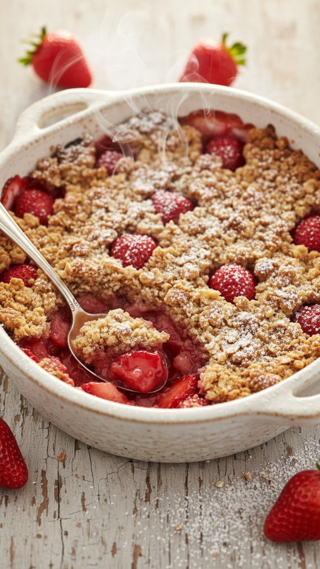 Luscious Fresh Strawberry Tart Preparation