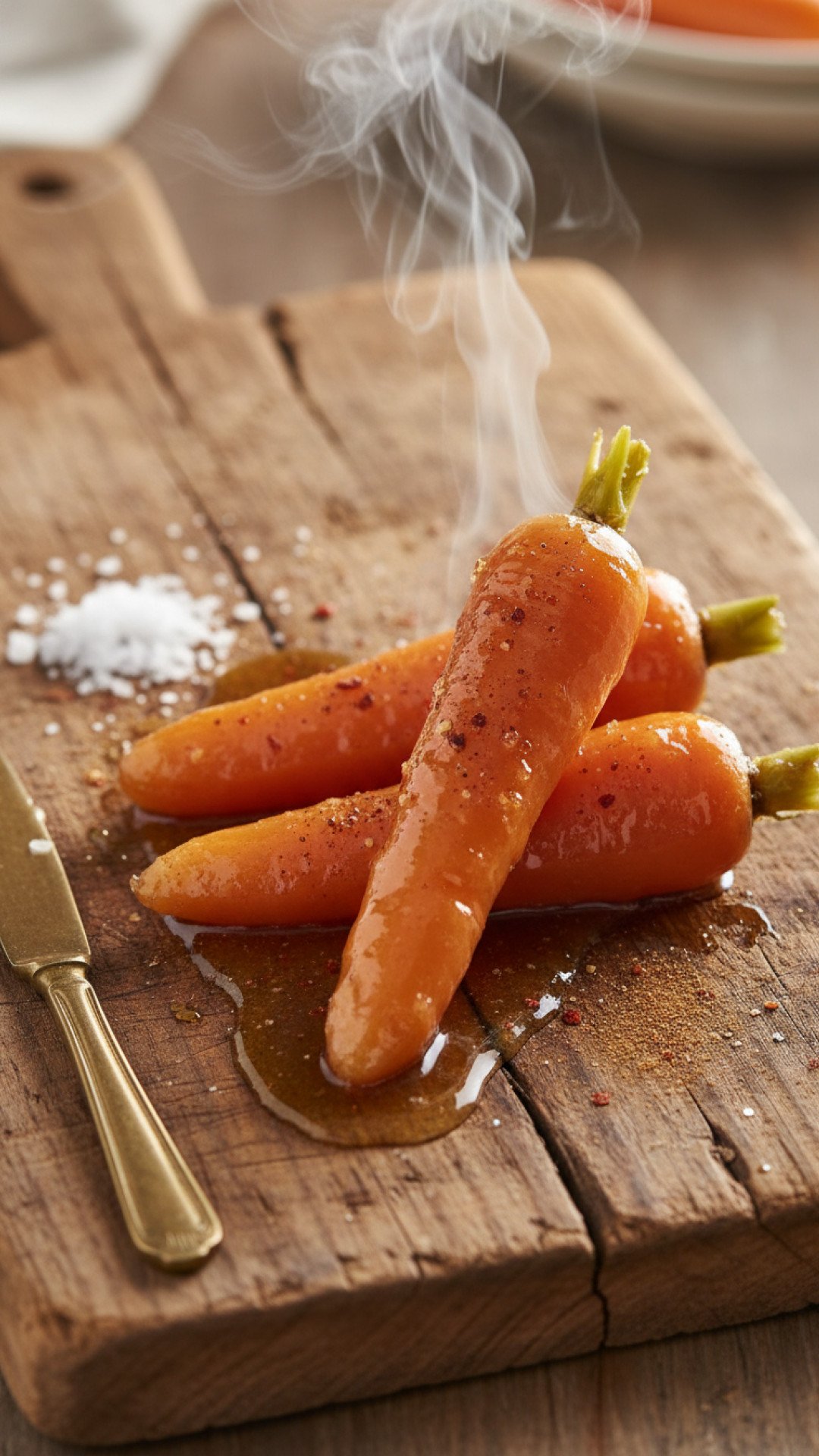 Old-Fashioned Brown Sugar Candied Carrots Preparation