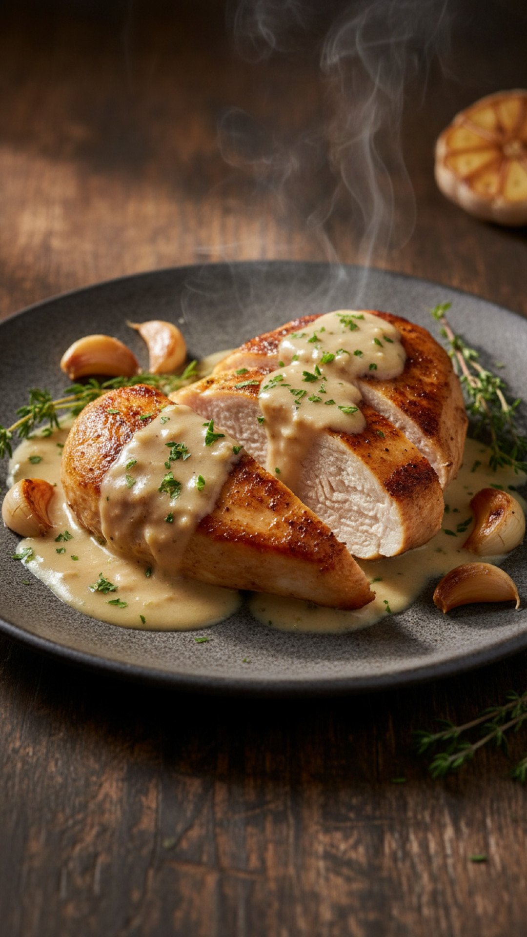 One-Pan Lemon Herb Roasted Chicken & Root Vegetables Preparation