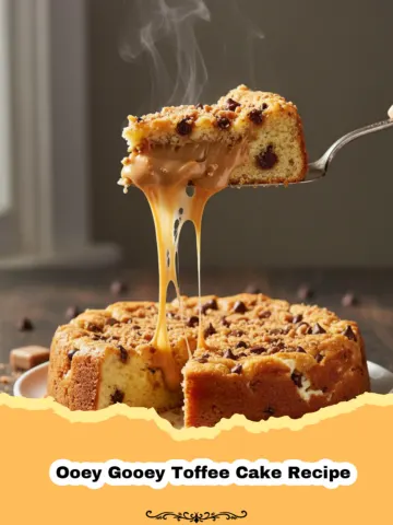 The Ultimate Ooey Gooey Toffee Cake