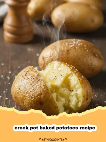Effortless Perfection: The Ultimate Crock Pot Baked Potatoes Recipe