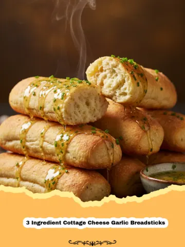 Unlock the Secret: Easy 3-Ingredient Cottage Cheese Garlic Breadsticks! 1 Unlock the Secret: Easy 3-Ingredient Cottage Cheese Garlic Breadsticks!